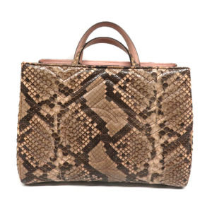 Gucci Bag Snakeskin Pink Python Marmont 2WAY GG